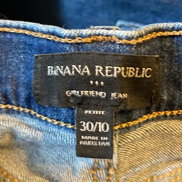 Banana Republic Girlfriend Jeans 30 / 10 Petite - Picture 10 of 10